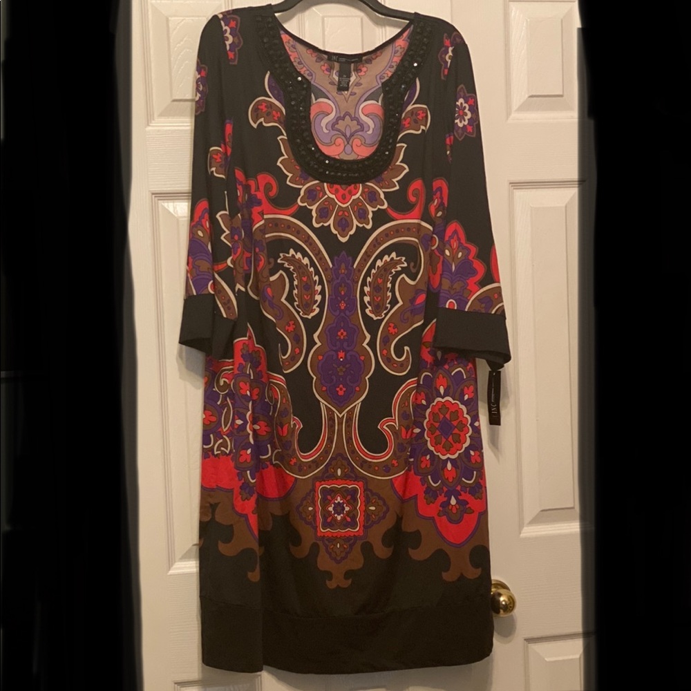 New-INC Nostalgic Dress